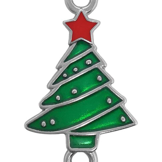 12Pcs Christmas Tree Hooks Alloy Metal S-Hooks for Ornaments And Stockings Decorative Hangers with Spring Clip