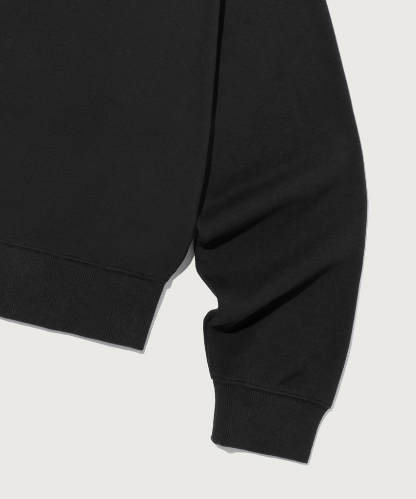 Champion Women'S Small Logo Regular Fit Sweatshirt Black