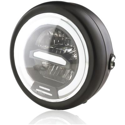 Meliore Universal LED Headlight Squid Ring Daylight Position Monkey Gorilla Ducks Estrela TW200 TW225 FTR223 250TR Cafe Specifications White
