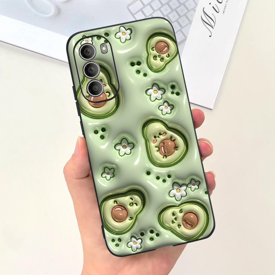 For Motorola Moto G51 G71 5G Case XT2171-2 XT2171-1 XT2169-1 Shockproof Cover Cute Rabbit Flower Phone Cases For Moto G31 Bumper