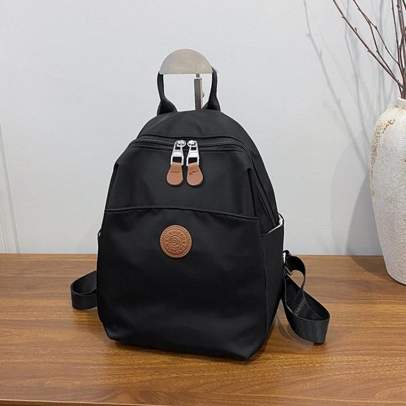 Schoolbag Backpack Women's 1011 New Travel Oxford Cloth Lightweight Small Backpack Versatile Fashion Large Capacity Commuter School Bag