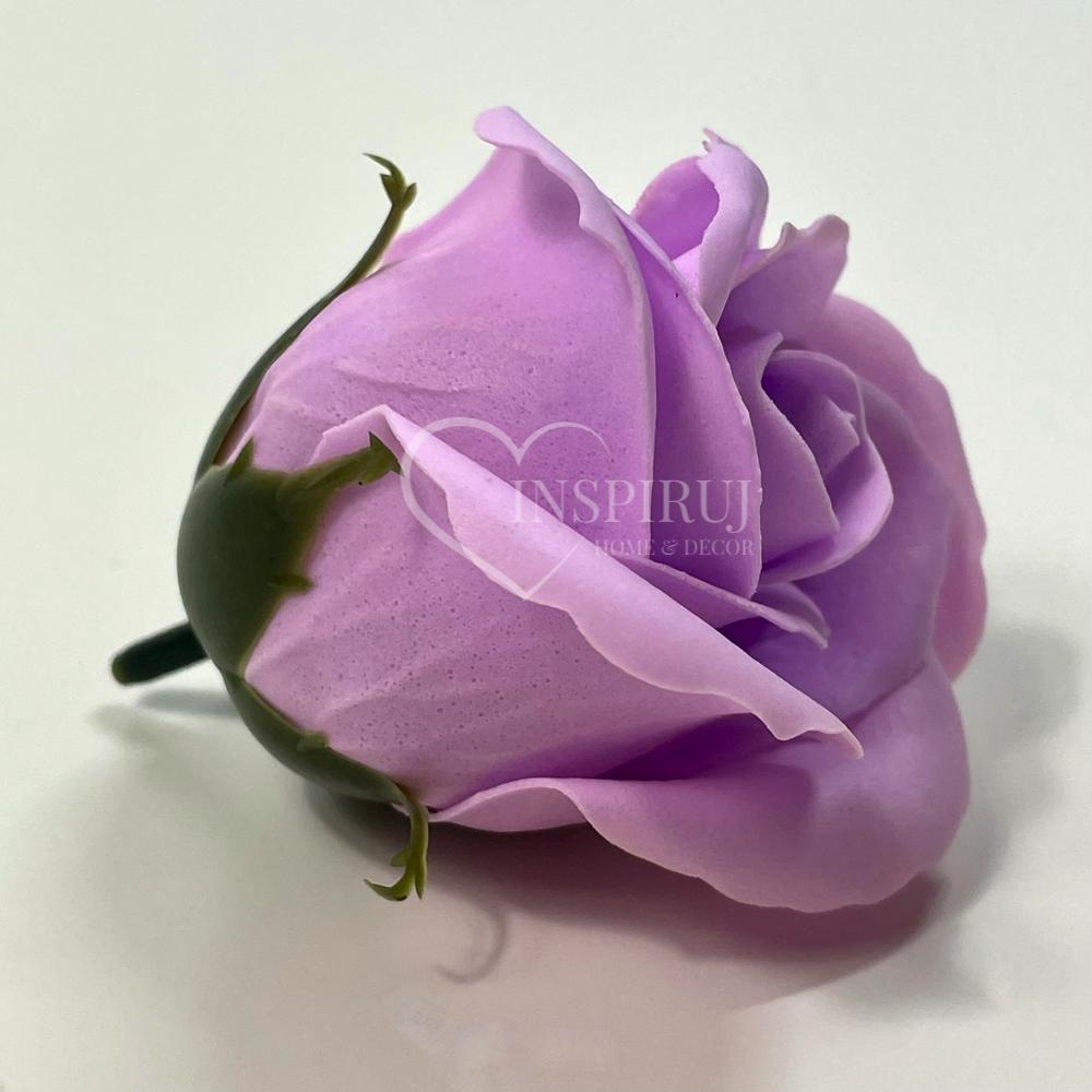 Soap Rose In a Light Purple Color