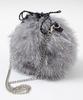 WEGO Custom Dickies Fringe Drawstring Shoulder Bag, Off-White