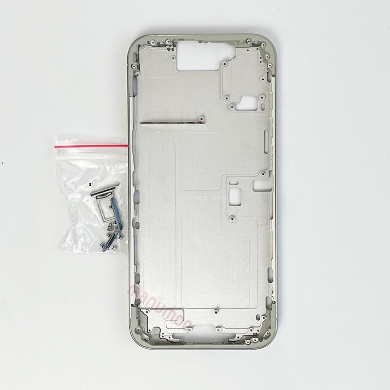For iPhone 16 Pro Max Middle Frame Bezel Housing Side Button Chassis Repair Replacement Parts