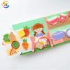 Non-Toxic Toddlers Montessori Toy Busy Book 3D Baby Story Cloth Activities Felt Quite Book Board Preschool Learning Education Travel Toys