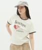 Depeugameoncheu Something Heart Ringer T-Shirts [Ivory]