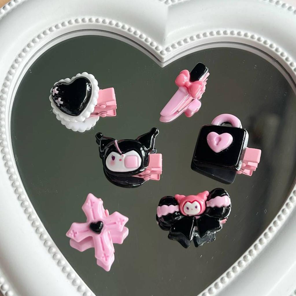 Harajuku Y2k Butterfly Cloth Hair Clip for Women Sweet Cool Aesthetic Trend Hairpin Korean Fashion Hair Accessories