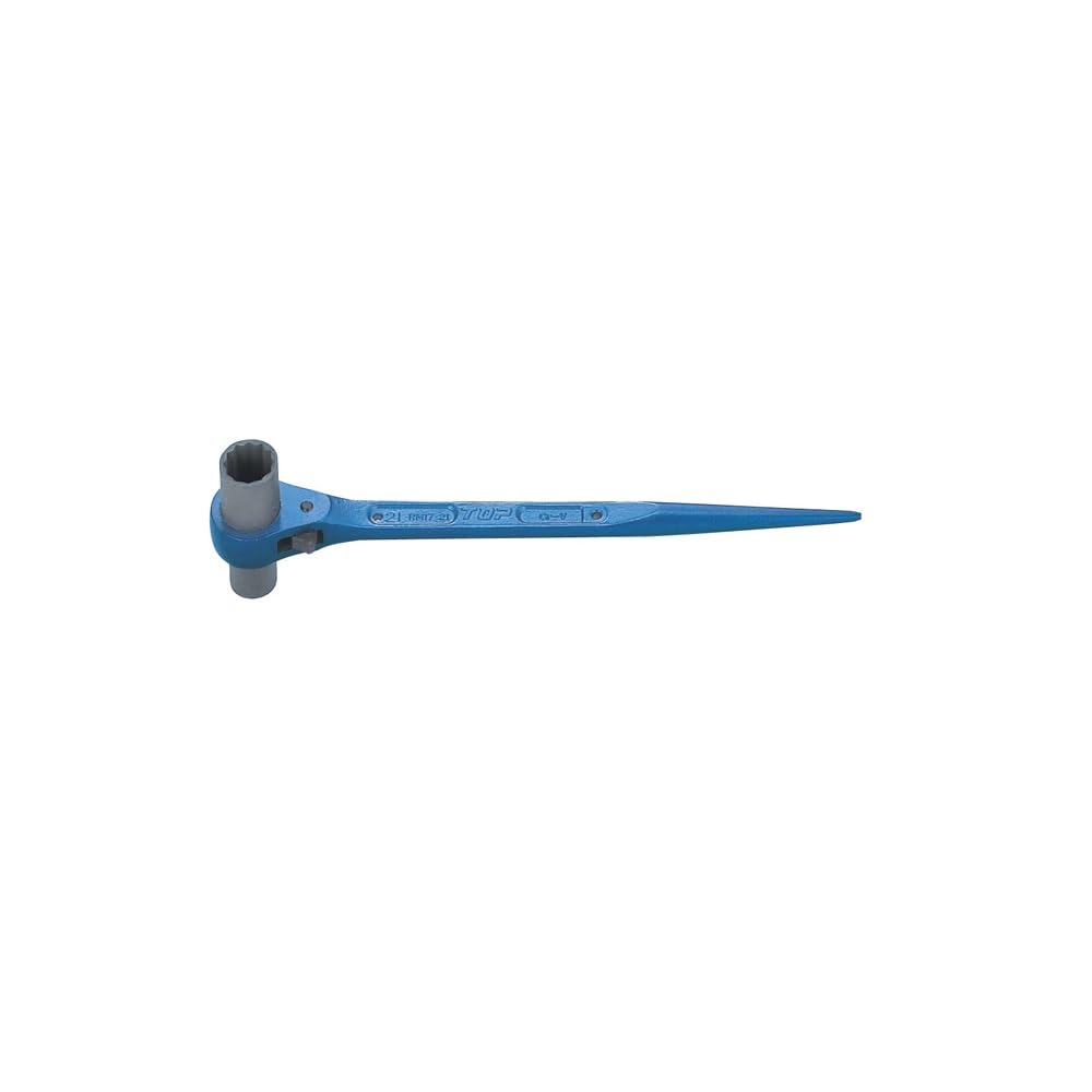 

TOP Industrial Long Socket Ratchet Wrench for and Construction Japan (TOP) 14x17mm, Forged, Blue, Scaffolding, Housing, Tools, RM-14x17L, синій