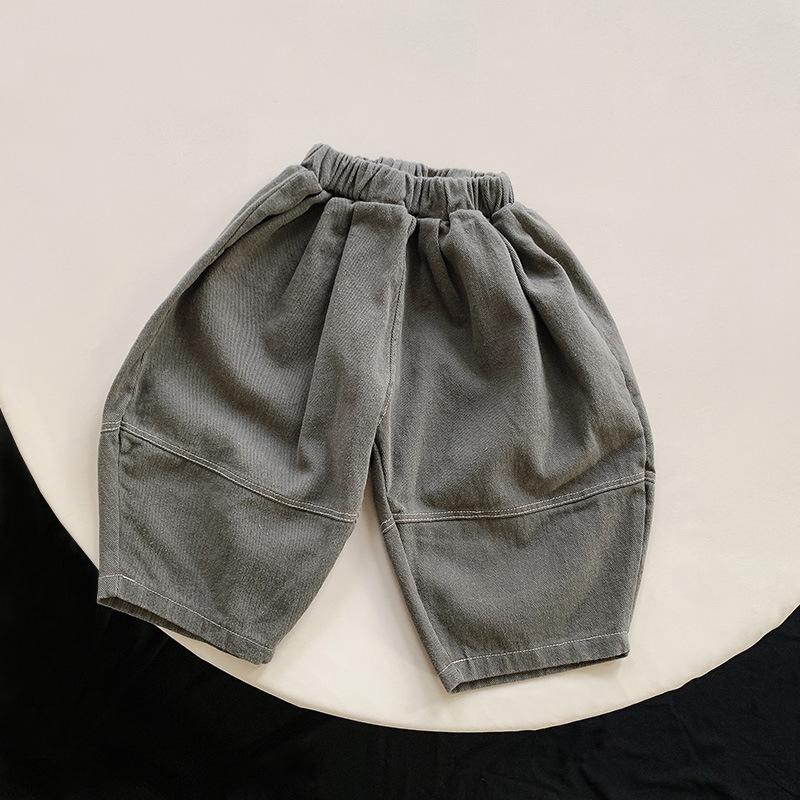 Autumn Spring New Children's Harem Pants Loose Kids Wide Leg Pants Fashion Baby Trousers Boys Girls Casual Pants Children Clothes