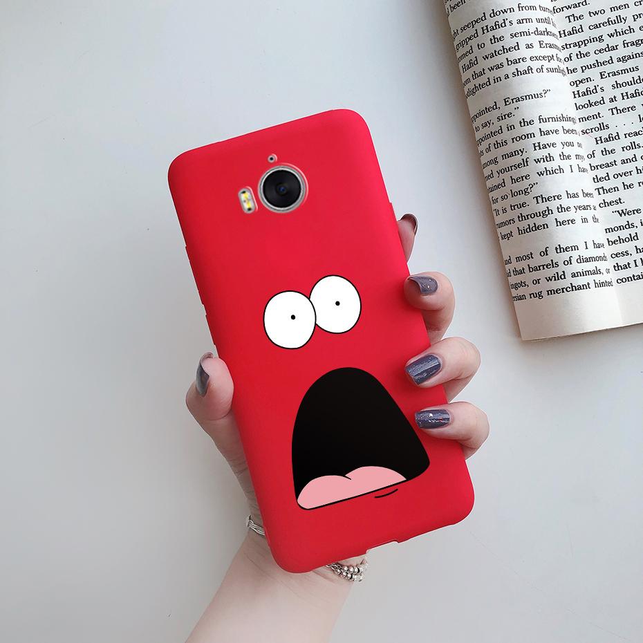 Phone Case for Huawei Y5 2017 Y6 2017 Case Mya-l22 Cases Soft Silicone for Huawei Y5 2017 Y6 2017 Cute Cartoon Back Cover fundas