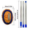 Soft Bristles Car Cleaning Brush Long Handle Car Cleaning Kit Car Wash Mop  Car Cleaning