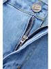 European & North American Women's Elastic Bell Bottom Fringe Jeans