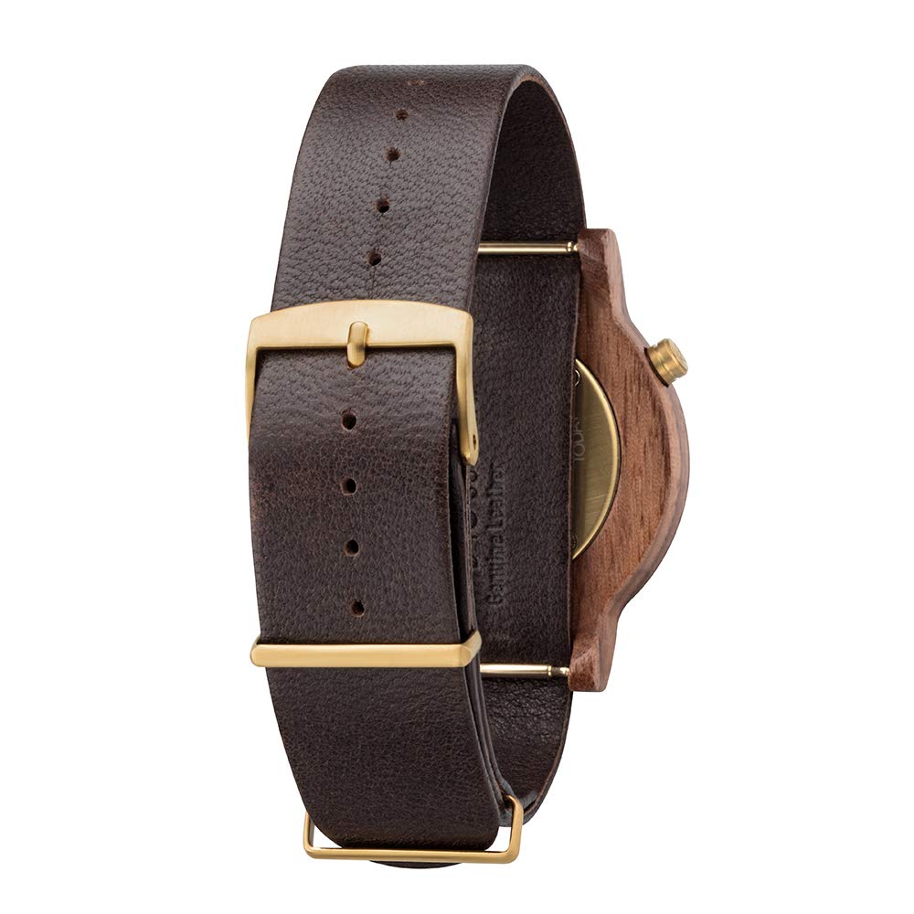 Kabholz Wooden German Officially WWAL9899 Men's Watch, Design, Waterproof, Imported,