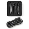 Pour Porsche Boxster Cayman Panamera Cayenne 911 Housse de Clé de Voiture 918 997 991 ABS Fibre de Carbone Étui à Clé Housse de Protection Accessoires