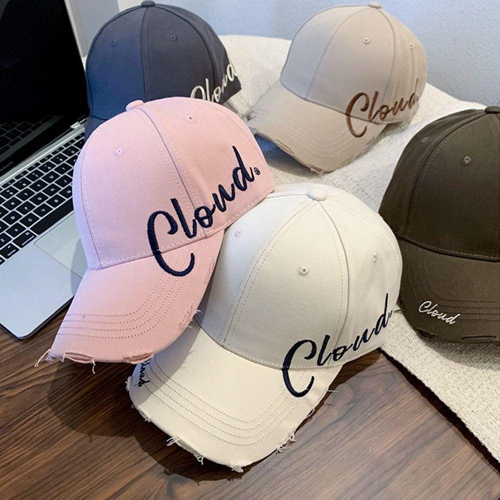 Fashion Big Circumference Summer Baseball Caps Vintage Adjustable Sunscreen Hats Breathable Casual Snapback Caps Men Women