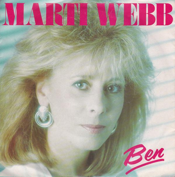 7inch Record MARTI WEBB  Ben STAR6 STARBLEND 1985 UK Pop Used
