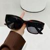 American Cat-Eye Women's High-End Square Frame Sunglasses 2025 Anti-UV for Myopic and Round Faces