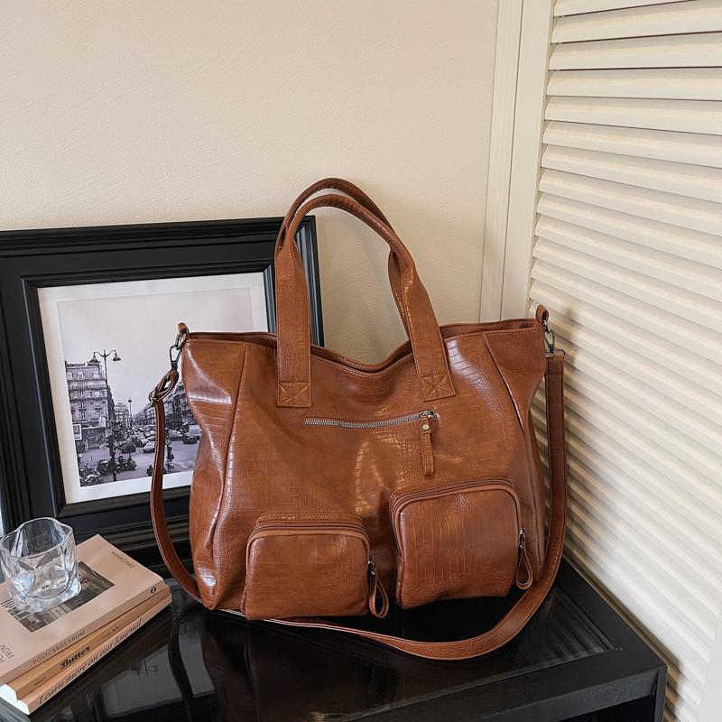 Large Capacity Women's Bag Commuter Tote Bag Shoulder Crossbody Bag