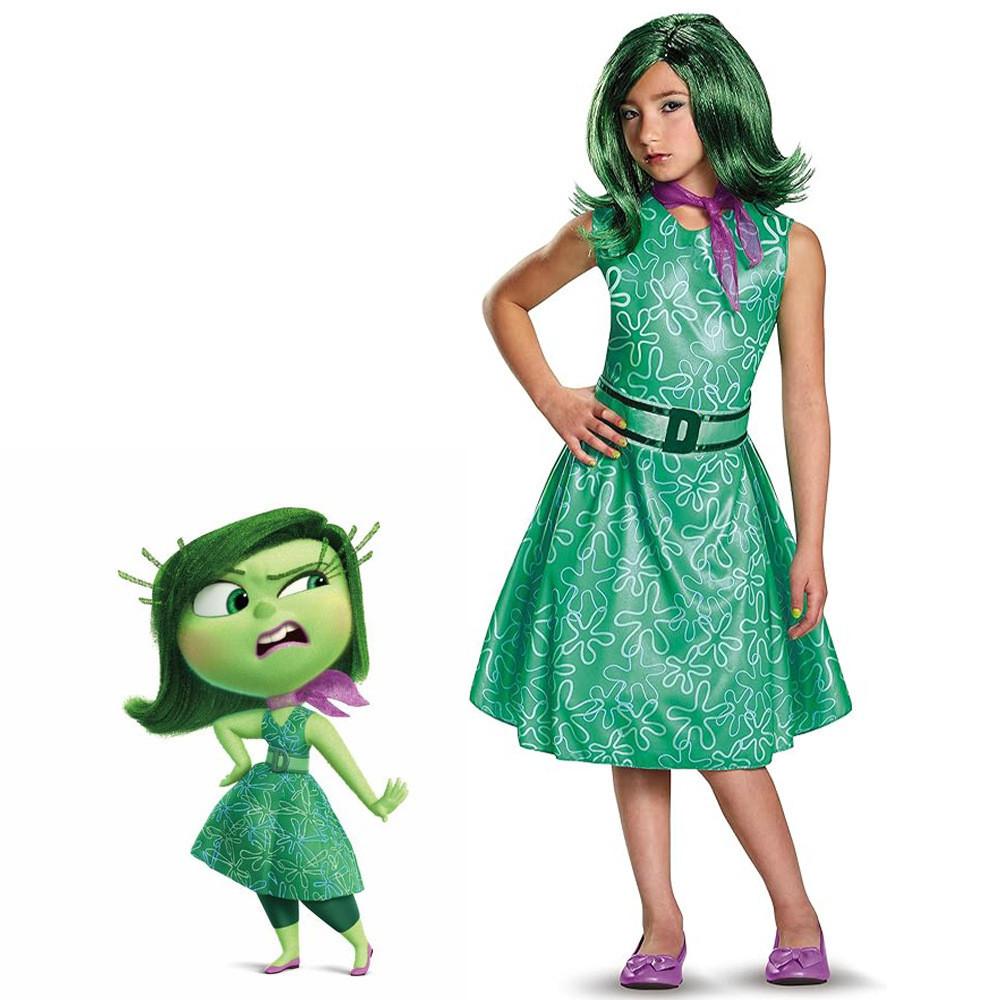 Fantasia Vestido Cosplay Divertida Mente 2 Equipe 2 Personagem de Anime Role Play
