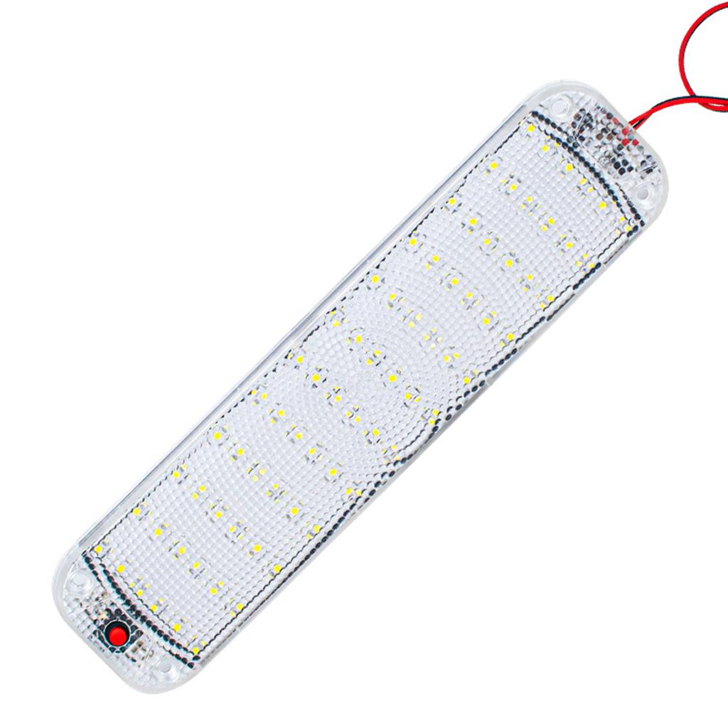 72 LED Panel Light Car Interior Reading Lamp High Brightness Cabin Lights for Truck RV Boats Camper Lights 12V-80V