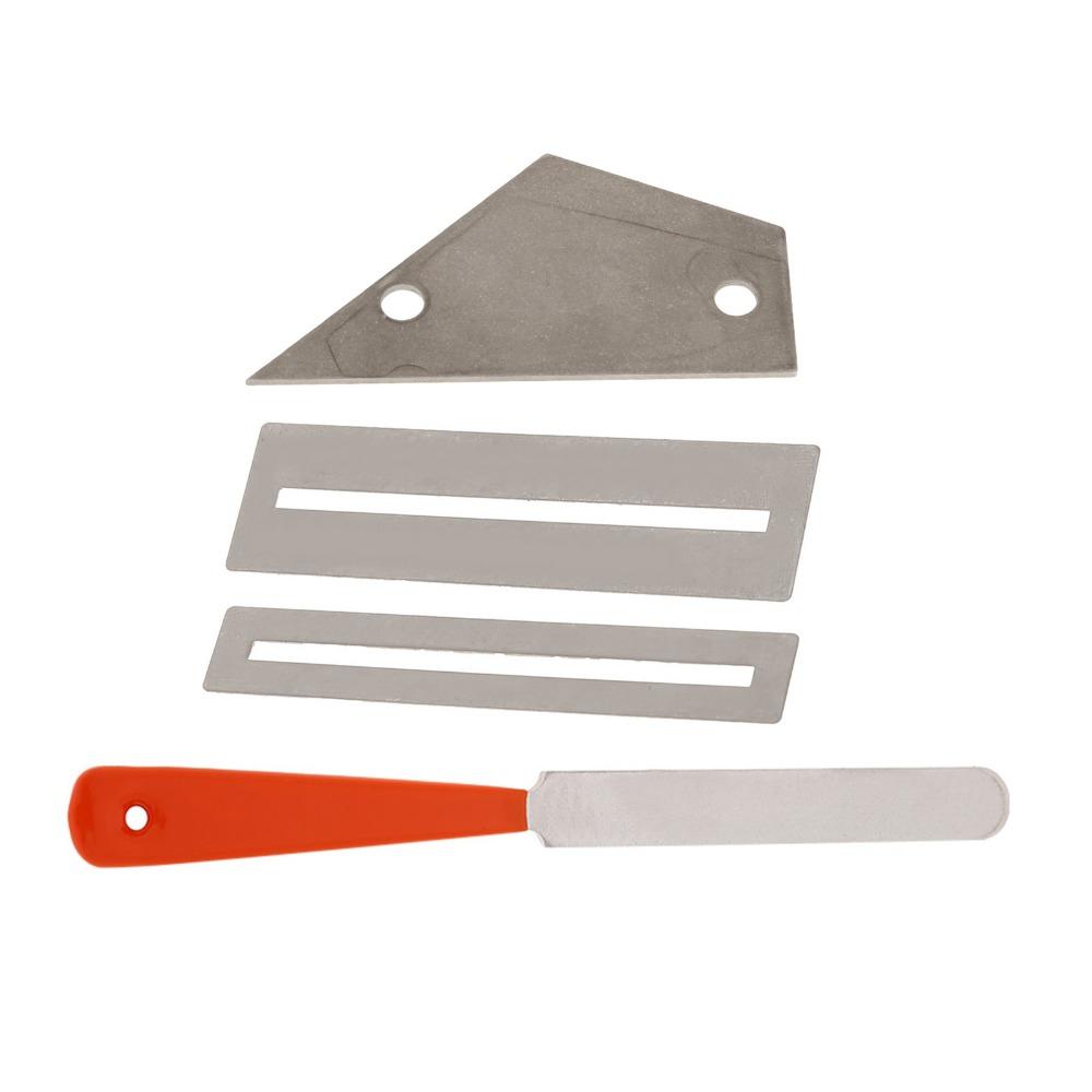 Silver Guitar Leveling Tool Metal Fret Repair Kit Fret Crowning File  For Guitar Repair