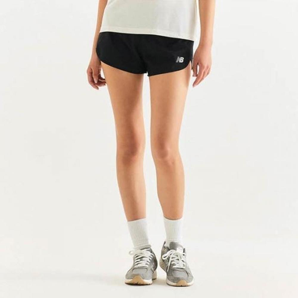

New Balance Women S Accelerate 2.5 Inch ShortS Black Nbnvd4 70(S)