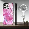 Folds T-Texture  Phone Case For iPhone17,16,15,14,13,12,11 Plus,Pro Magnetic with Magsafe Wireless Charging