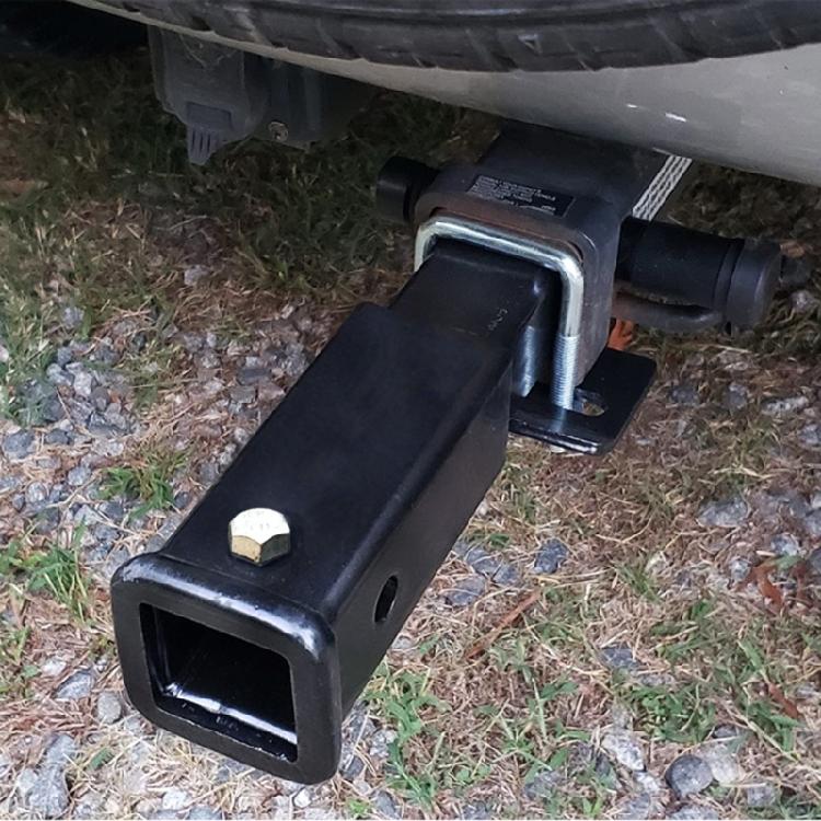 Lightweight Hitch Extender Suitable for 2 Inch Receiver 7 Inch Extension Designed for Stability & Load Capacity Camping