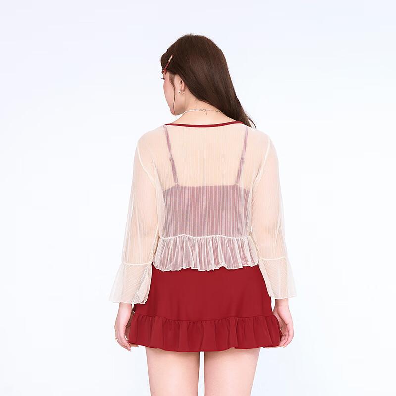 Agliondy Plus Size Swimsuit for Women New Style Slimming One-Piece Skirt