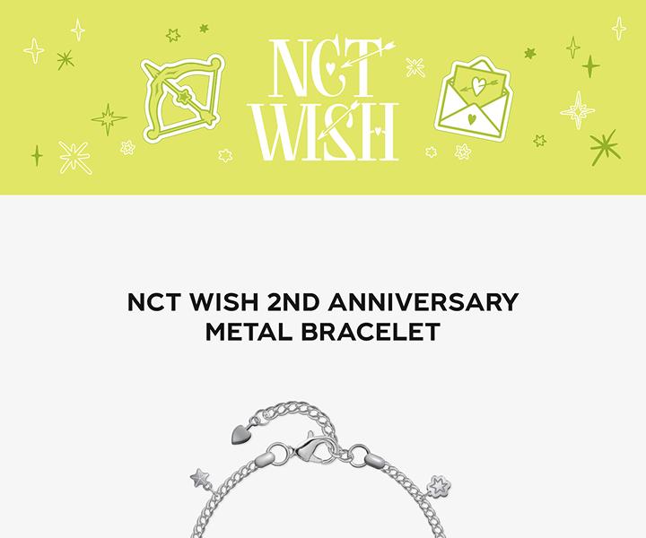 NCT WISH 2nd Anniversary MD (METAL BRACELET)