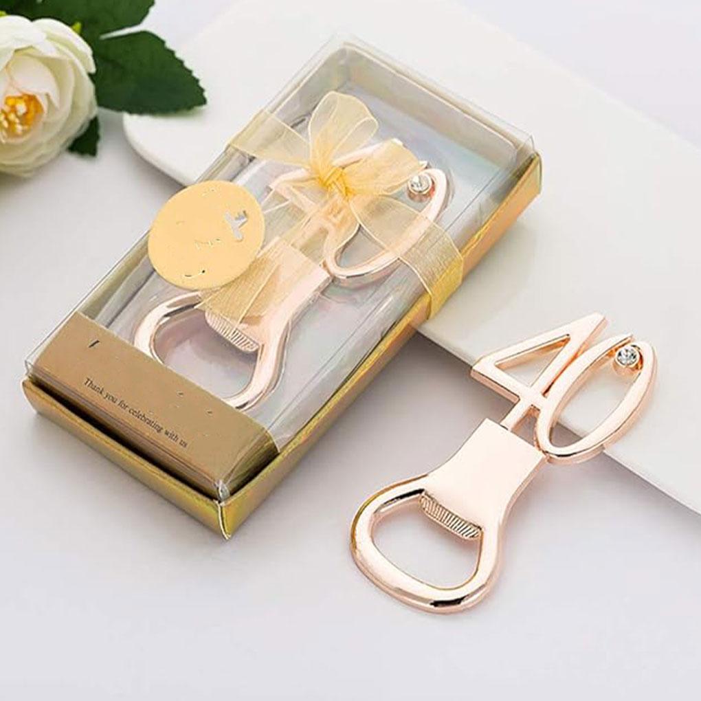 Breite Anwendung Goldene Zahl Flaschenöffner Für Jede Feier Einfach Und Sicher Zu Elegant Und Zart