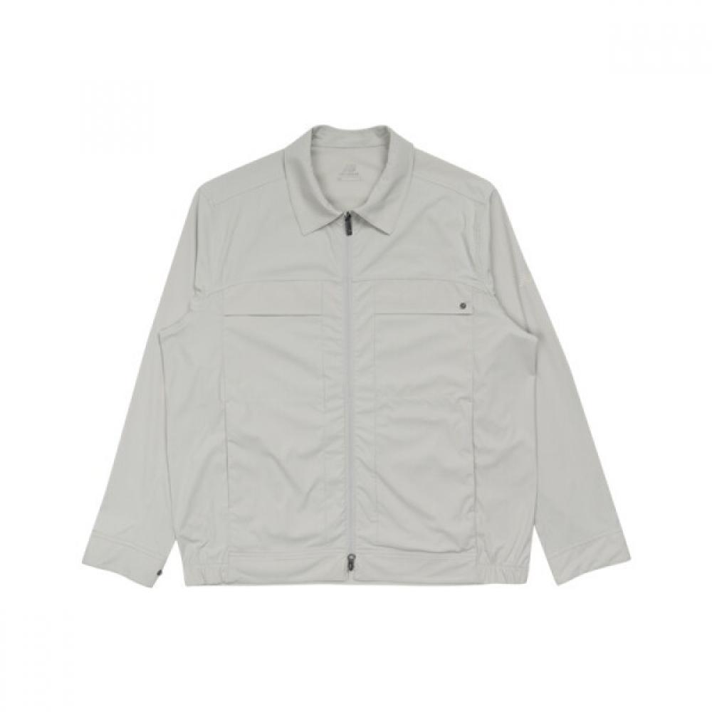 

New Balance Men Frozen Trucker Jacket Nbnaf2m411 M(95)