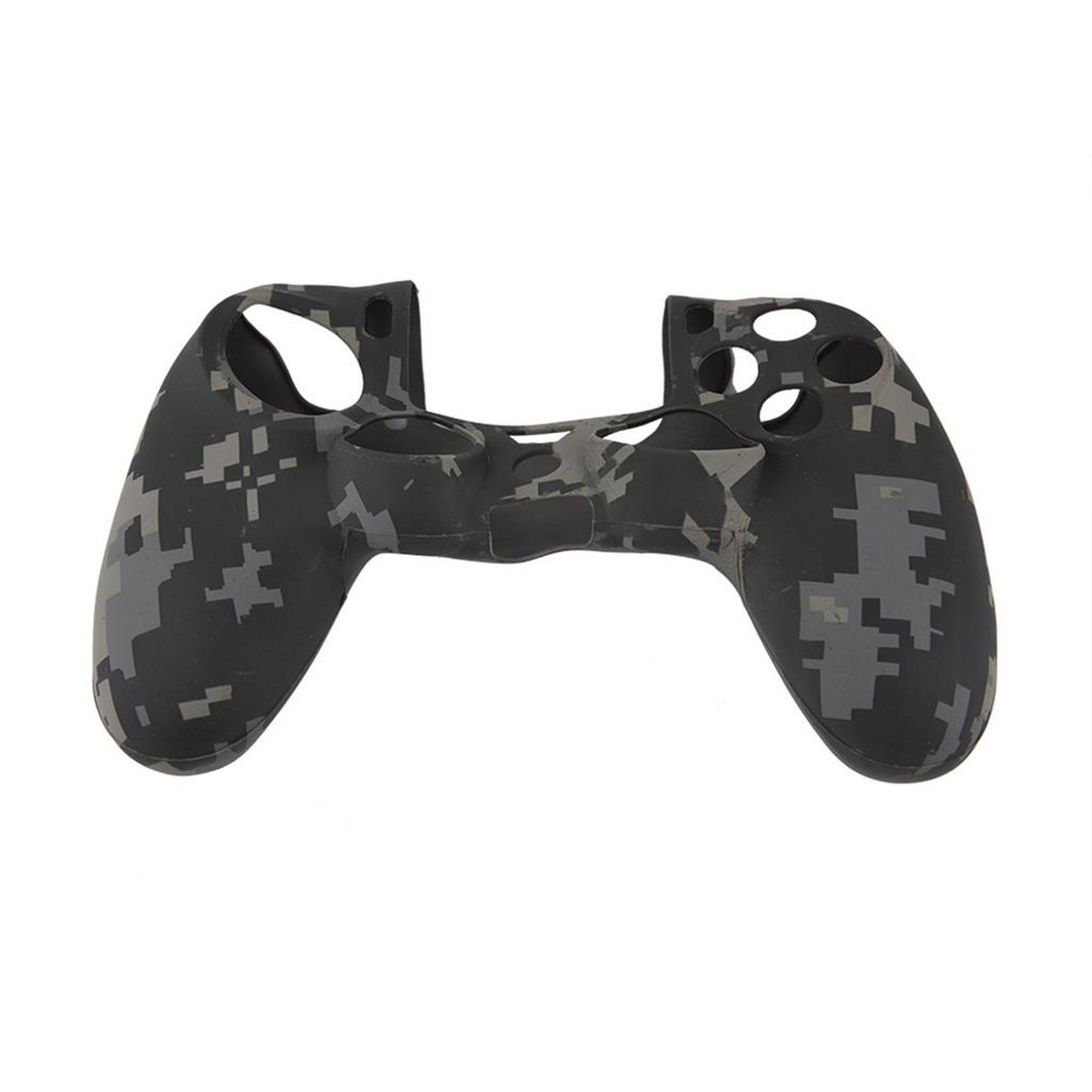 Soft Silicone Sleeve Dustproof Case Handle Cover For PS4 Controller Gray