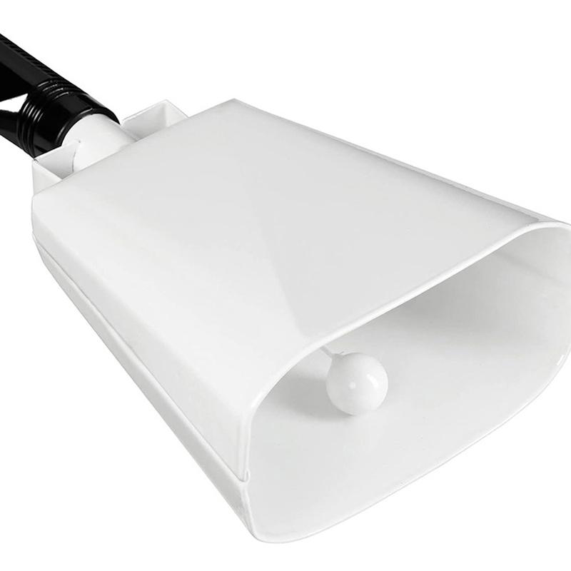Cowbell With Handle Noise Makers Sports Events Cheering Iron Cow Bells Percussion Musical Instrument For Football Games Party