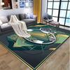 Club Santos Laguna Pattern Rug, Indoor/Outdoor Mat, for Picnic, Gameroom, Bedroom, Office, Living Room, Home Decor Carpet, Birthday Gift
