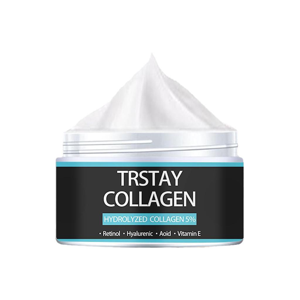 TRSTAY Ansiktskrem for menn strammer opp øyehuden, jevner ut fine linjer rundt øynene, reduserer øyeposer og fjerner mørke ringer