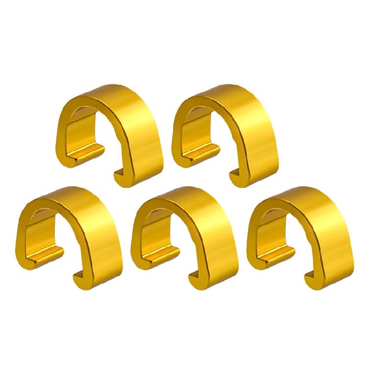5pcs Bicycles Brake Wire Holder With Strong Grip Cycling Brake Line Fastener Personality Look and Secure Attachments