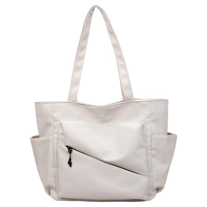 Large Capacity Tote Bag for Women Everyday Shoulder Bag with Multiple Pockets and Sleek Design