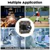 ELP 120FPS USB Camera 12MP 4K Golf Swing Camera with 25mm Narrow Field of View M12 for Industrial Raspberry Mac OS Module, High-Speed Lens, Computers,