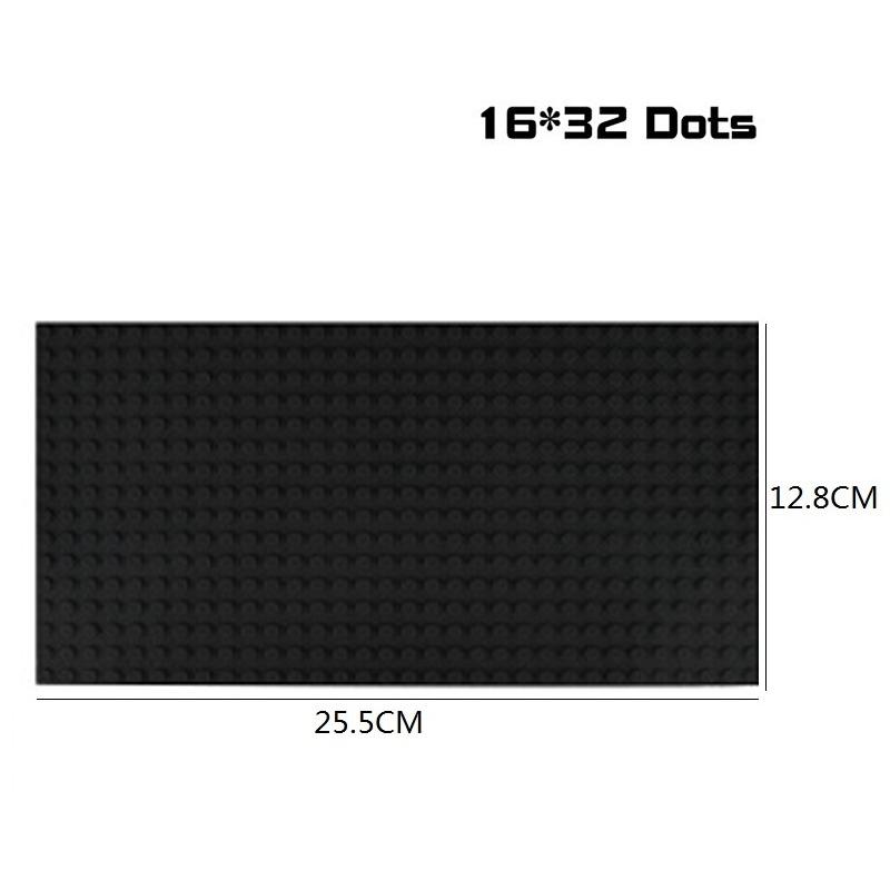 16X32 Baseplate Diy Assembled Building Blocks Baseplate 16*32 Classic Building Blocks Base Board Single Double-Sided Base Plate