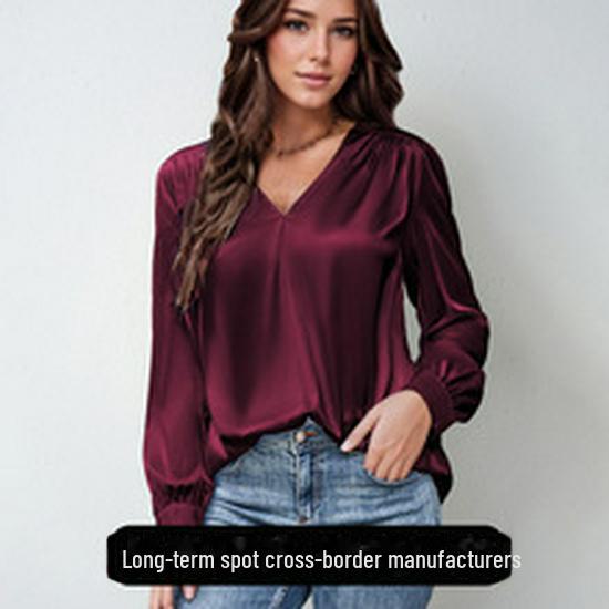 Damen Frühling/Sommer Schmaler Satin-Fischschwanzrock