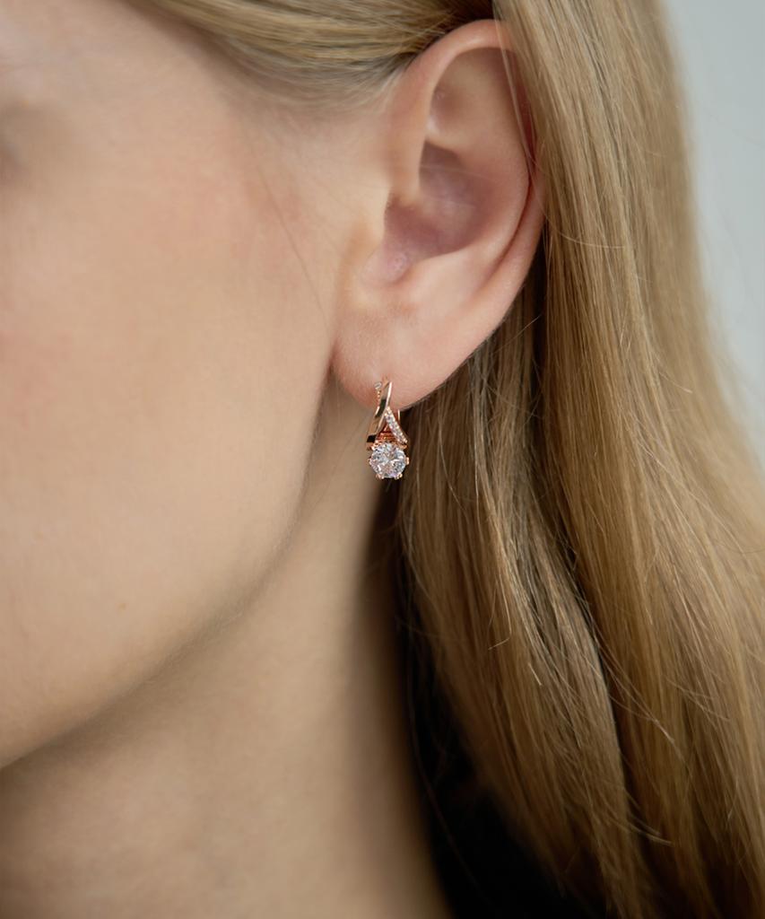 Ellejewelry 14K Gf Shine Earrings Elgpee461