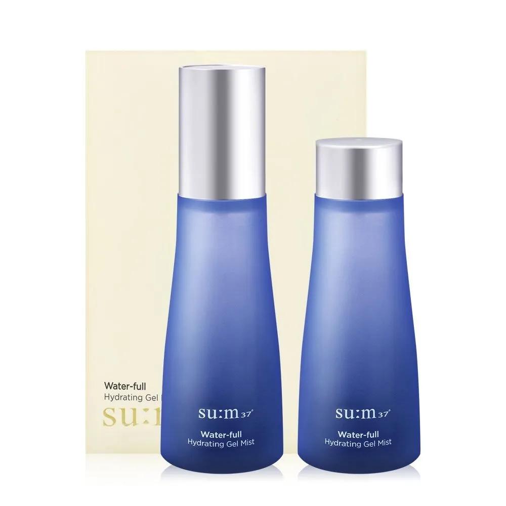 SUM37 Waterful Hydrating Gel Mist 60ml x 2ea Elasticity Radiance Fine Spray Soothing Crew Moisture Mist
