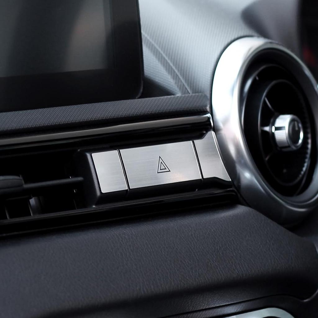 Aoeiling Laboratory Hazard Panel for Mazda Roadster ND (Aluminum, Hairline Style) Car Specific Cosmetic