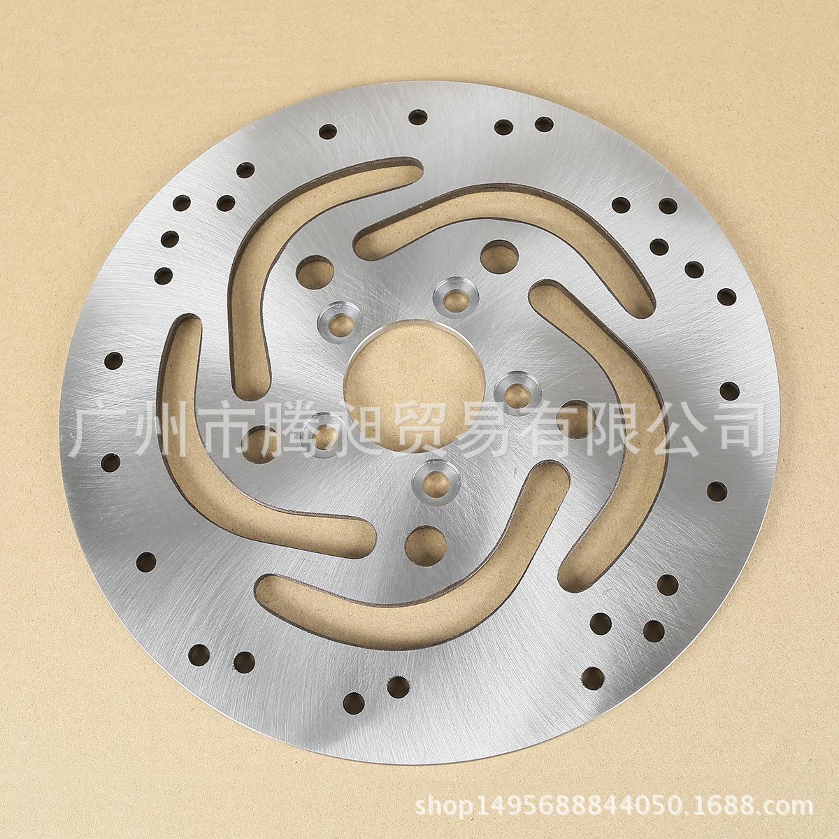 

Harley Softail Dyna Tourer Road King Front & Rear Brake Rotors (2000-2015) Iron серебряный