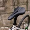 GORIX Bicycle Saddle - Waterproof, Soft Cushioned, Sports Saddle for Road Bikes, Road Bikes, Shock Absorption, Stylish Replacement Saddle for Cross Bi