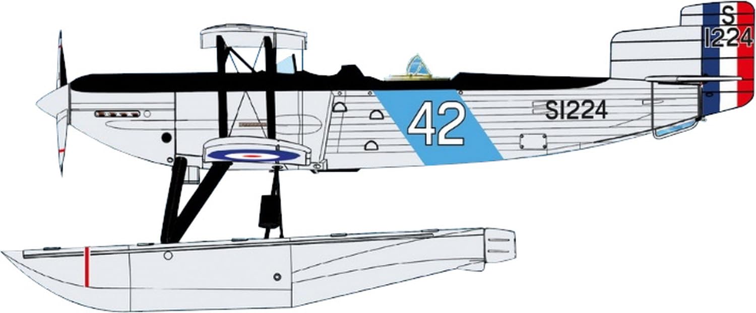 

Koramodels British Fairy 3F Seaplane Early Type Fleet Air Corps Plastic Model KORPK72186 1/72 Mk.2