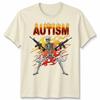 Retro Autism Skeleton Meme Funny Unisex Tshirt