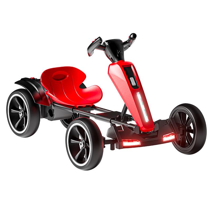 Foldable Children's Electric Go-Kart - Remote Control Car for Boys & Girls