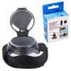 360° Rotating Bicycle Rearview Mirror with Wrist Reflective Band, 37g